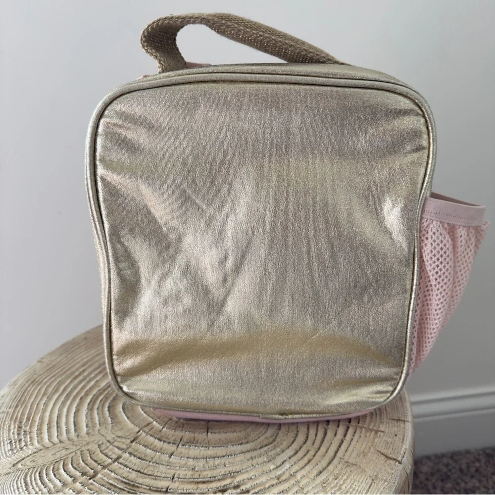 Pottery Barn Kids Emily & Meritt Blush Unicorn “OLIVIA” Lunch Box